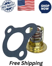 A.A Thermostat & Gasket Replacement for MerCruiser 3.0L 2.5L 4, 6 Cylinder