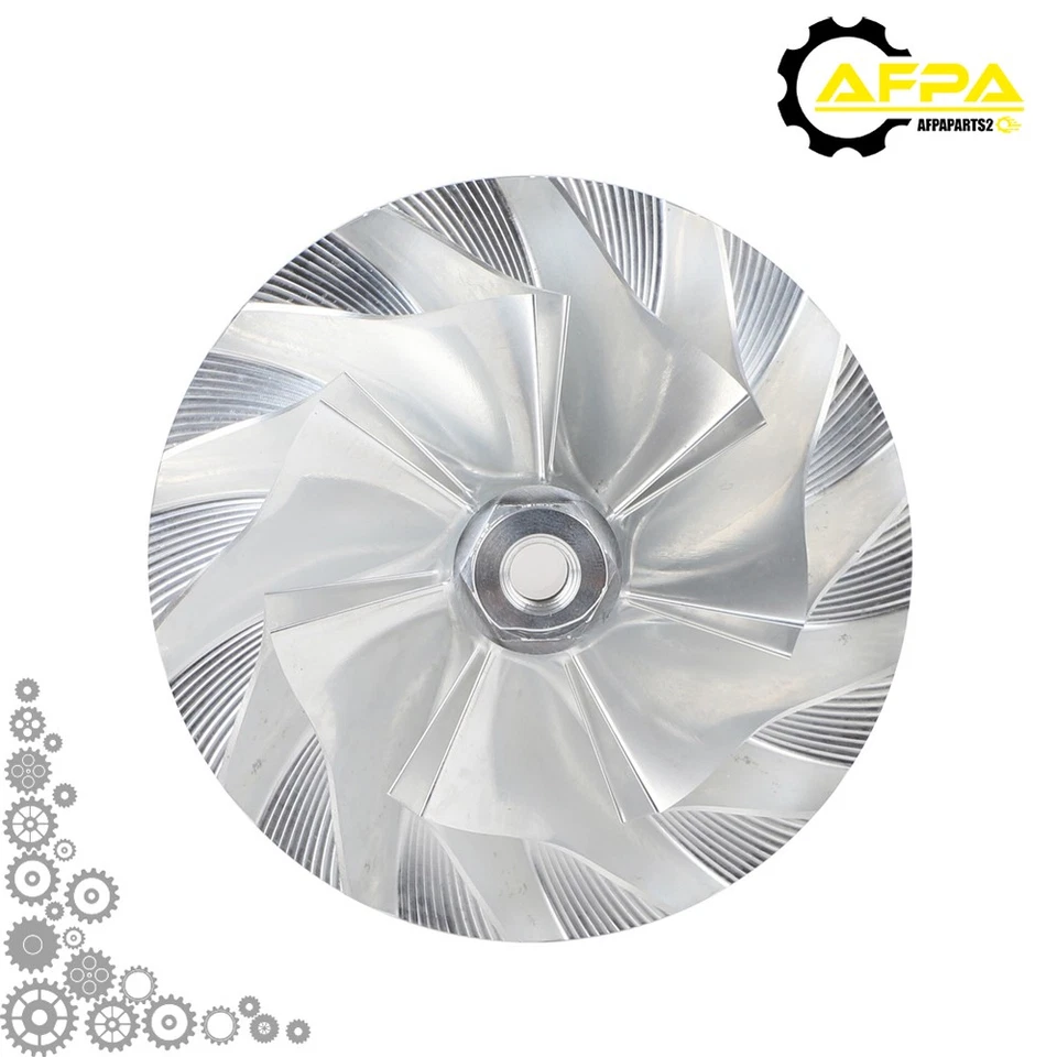 Turbo Turbocharger Compressor Wheel For Ford E-450 Super Duty 6.0L 2006-2007 Foto 4 de 4