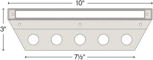 Hinkley Lighting 15448 Nuvi 10 "W LED Indoor / Outdoor Low - Bronze - Picture 6 of 8