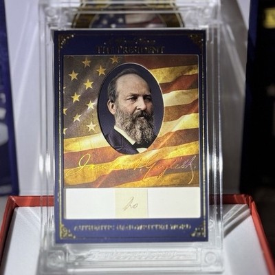 A Word From POTUS James A. Garfield Handwritten Word