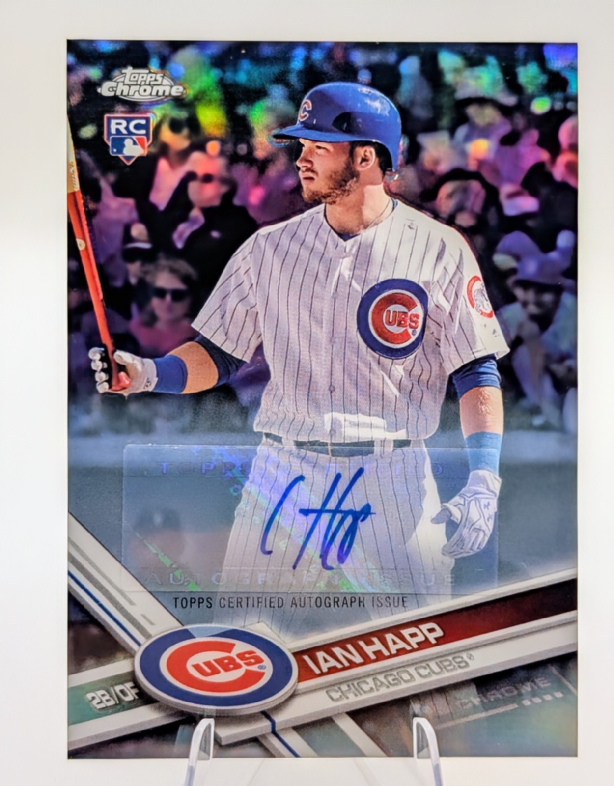 2017 Topps Chrome Update Rookie Autograph SP #HMT66 Ian Happ RC