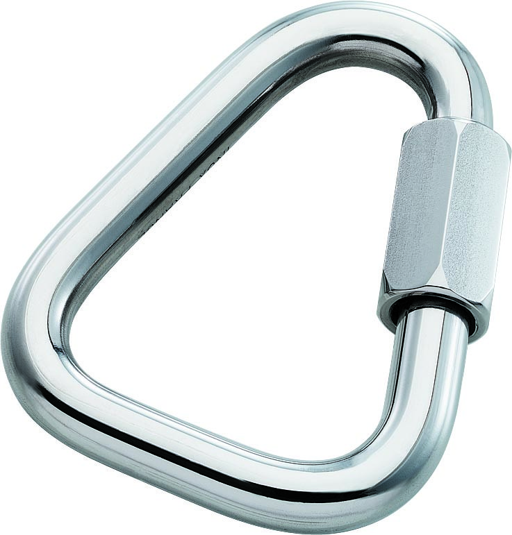 Стальные быстроразъемные карабины с треугольным покрытием - 7-миллиметровые соединители для тяжелых цепей для