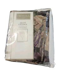 Croscill Home Ascot Valance Chambord Sheer 40" X 25"