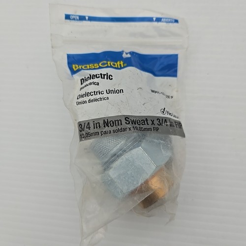 BRASSCRAFT  # WDUi-8-8X P DIELECTRIC UNION   1/2"sweat x 1/2"Fip
