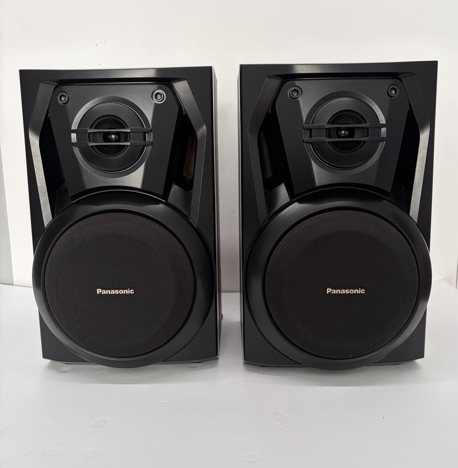 Panasonic SB-AK100 Wired Bookshelf Speakers Set of 2 Black 