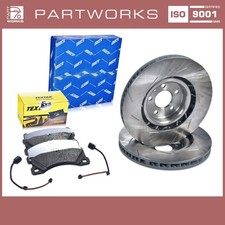 Bremsscheiben + Bremsbeläge +WK für PORSCHE Macan 95B 3.0 S 354PS VORNE