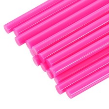24Pcs Mini Hot Glue Sticks 0.28" Dia x 3.94" Long EVA Sticks Pink 0.53 per gallon