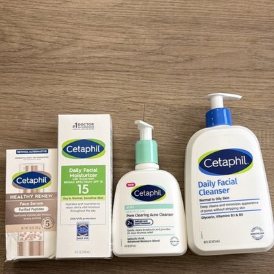 Cetaphil Daily Facial Cleanser Moisturizer serum