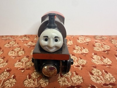 Thomas Wooden Railway Bertram Brown Engine 2003 TOMY For UK