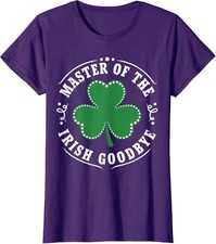 Master of The Irish Goodbye St Patrick's Day Ladies' Crewneck T-Shirt