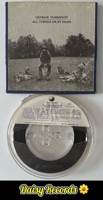 George Harrison - All Things Must Pass 1st US *Stereo* 7  Reel-to-Reel EX/VG+