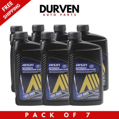 Aisin ATF-0WS Automatic Transmission Fluid For Toyota Lexus WS Type 7qt 7-Pack