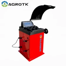 AGT Wheel Balancer Tire Balancer Machine Rim 10in-24in For Tire Repair Equipment