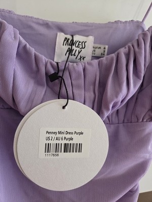 knee length dresses for ladies Penny Lane Purple Sequin Mini Dress - US 2 main image 1