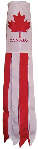 Canada Flag Windsock, 40-Inch,4151