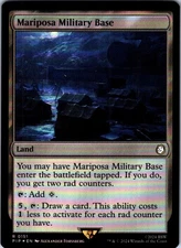 Mariposa Military Base R Foil PIP Universes Beyond: Fallout 151 NM