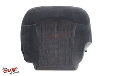 Chevy Silverado LS Z71 1999-Cubierta de asiento inferior de tela del lado del conductor 12D gris oscuro