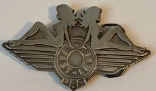 2004 Fast Lane USA Belt Buckle Fine Pewter Great American Products Large 4658