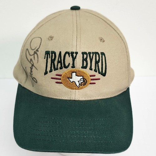 Tracy Byrd Autographed Hat Country Music Baseball Cap Texas | eBay