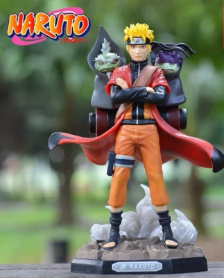 Naruto Six Paths Sage + 2 Toad figure Uzumaki Naruto Anime Figure Statue TOY 