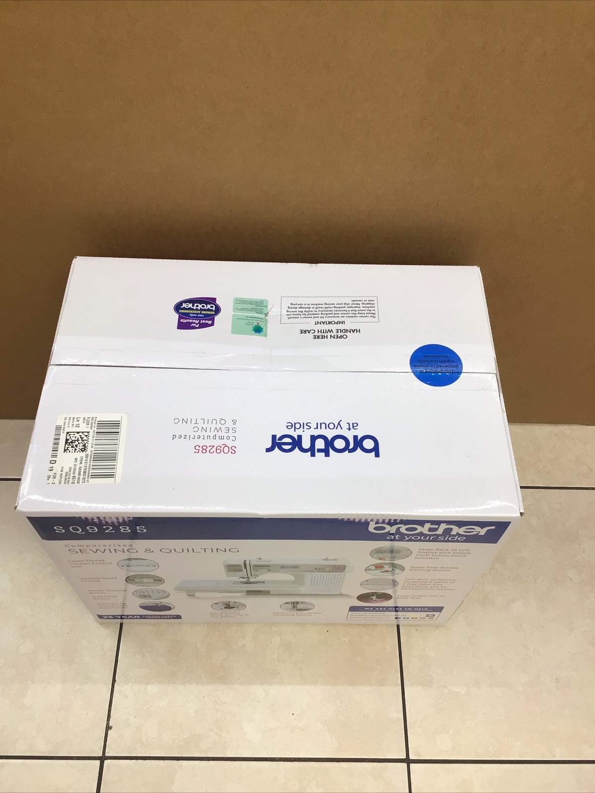 Brother (SQ9285) 150 Stitch Computerized Sewing & Quilting Machine