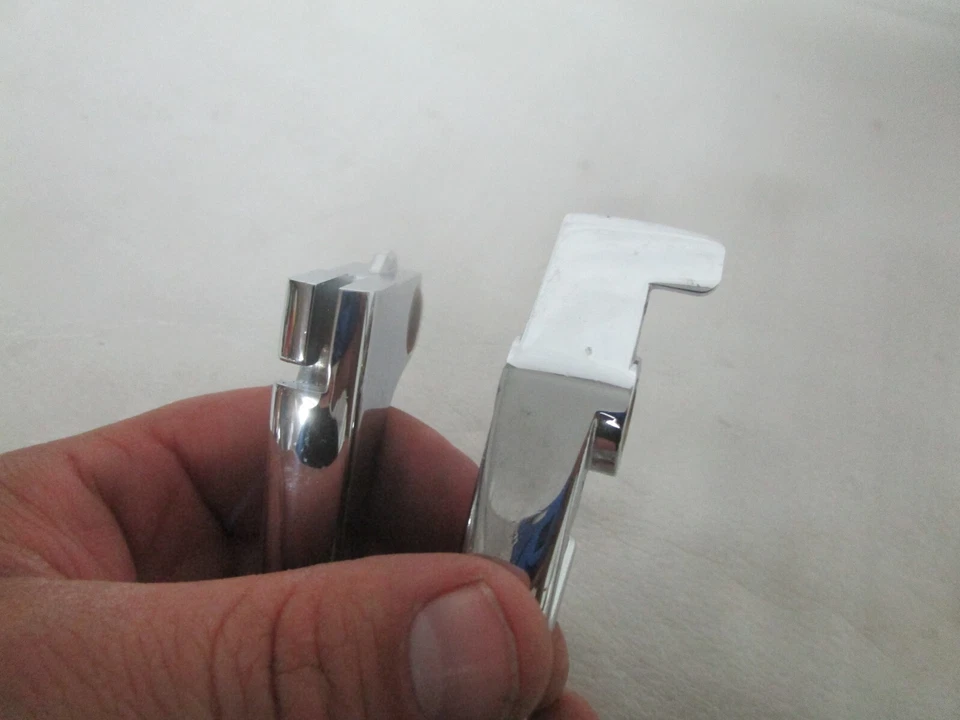 Honda VLX600 Shadow VTX1300 Spirit 1100 750 Magna Chrome Brake Clutch Lever Set - Image 3 of 4