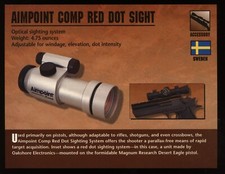 Aimpoint Comp Red Dot Sight Atlas Classic Firearms Card