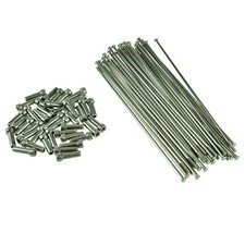 BMW R80GS R100GS Front wheel stainless steel spoke and long nipple set