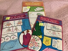 Vogart Repeat Transfer Patterns Vtg Embroidery Painting Lot/ Bundle 721, 719,690