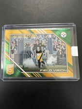 Kenny Pickett 2023 Panini Donruss Football #FV-10 - FIELD VISION GREEN