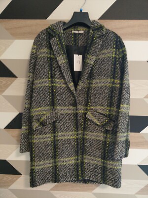 HOD Damen Mantel Voltaire Gr. 36 Farbe Grany