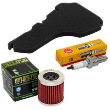 Wartung Set für Piaggio Sfera 125 M01000 1995-98 Luftfilter Ölfilter Zündkerze