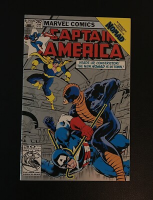 Captain America 282 | Nomad Silver 2nd Print June 1983 Marvel Comics