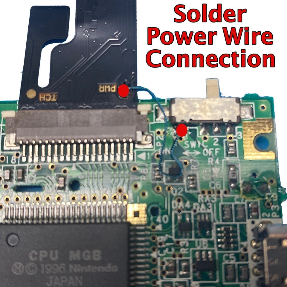 Game Boy Pocket Backlight Kit FunnyPlaying Retro Pixel IPS + Shell Gameboy GBP - Image 2 of 2