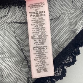 Agent Provocateur Rosa Black Brief AP2 Small NWT