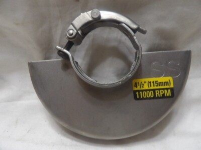 DeWalt 4-1/2'' SS Stainless Steel Grinder Guard 11,000 RPM's