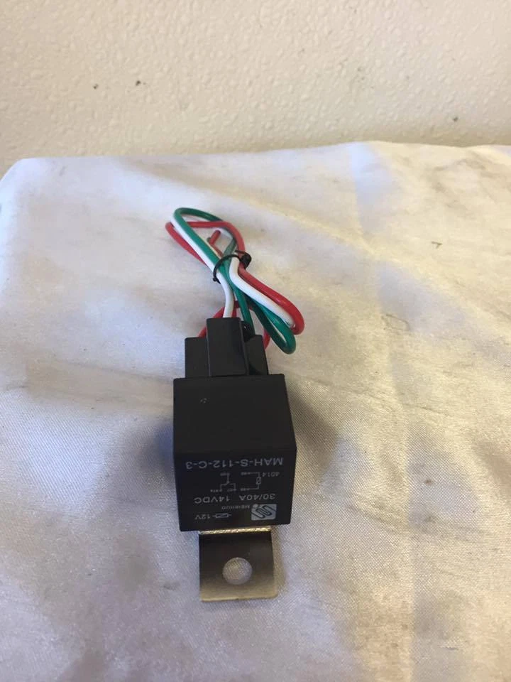 10 units - meishuo 30/40 AMP Relay Harness Spdt 12V Bosch Style - Image 3 of 4