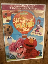 SESAME STREET: THE MAGICAL WAND CHASE (DVD) + Elmo’s Alphabet Challenge - SEALED