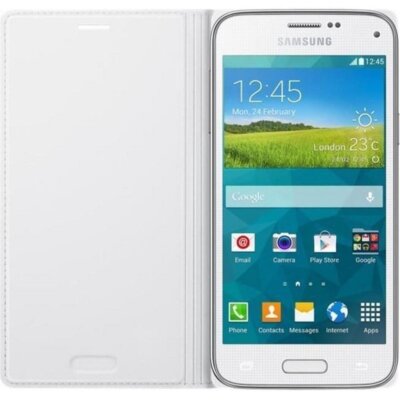 Samsung Galaxy S5 mini Flip Cover white