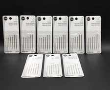 Lot of 9 Packs Dritz Chenille #11286 Size T TAM Needles Embroidery Crewel Sewing