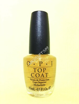 OPI Nail Lacquer ''SR 4D3 GLITTER BIT OF MUSIC TOP COAT'' HOLIDAY IN HARMONY 2004