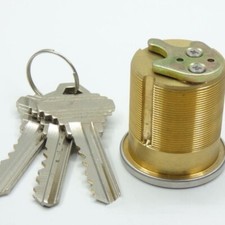 Brass Mortise Lock Replacement Cylinder Stable Lock Cyliner for Business Door
