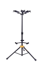 HERCULES GS432B PLUS Triple Guitar Stand with Auto Grip Height Adjustment