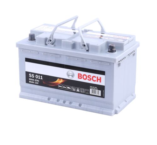 BOSCH 0 092 S50 110 S5 Batterie 12V 85Ah 800A EN pour VW Golf V Schrägheck (1K1) - Photo 1/12