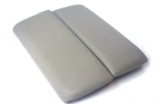 Center Console Armrest Leather Synthetic Cover for Mazda CX-9 10-15 Gray
