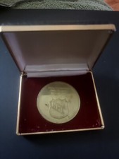 1982 NHL HOCKEY HHOF INDUCTION MEDALLION YVAN COURNOYER ROD GILBERT COIN RARE