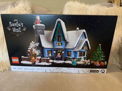 NEW LEGO Creator 10293 Santa's Visit Christmas IN HAND Ships Same/Next Day