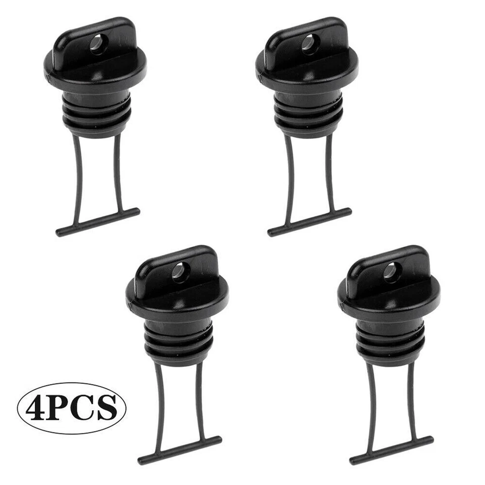 4Pcs/Set Universal Plugs Bung Drain Plug Kit For Dinghy Kayak Canoes Boat AU - image 3 of 4