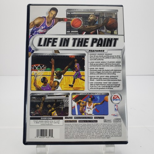 NBA Live 2002 (Sony Playstation 2 PS2) CIB - Picture 4 of 9