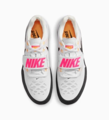 Size 10 Nike Zoom Rotational 6 White Track & Field Throwing  display picture 2
